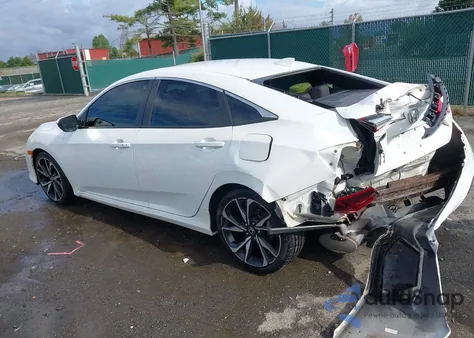 2018 Honda Civic Si z USA, uszkodzony, nr VIN 2HGFC1E57JH705212